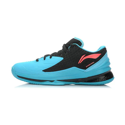 Li-Ning Classic Versatile Low Basketball Shoes 'Black Blue'