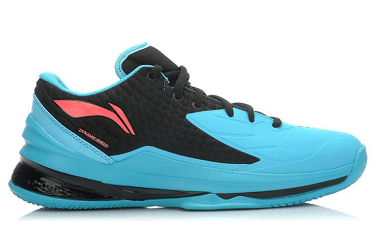 Li-Ning Classic Versatile Low Basketball Shoes 'Black Blue' 圖 2