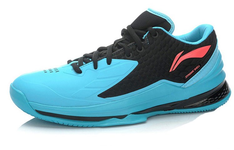 Li-Ning Classic Versatile Low Basketball Shoes 'Black Blue' 圖 3