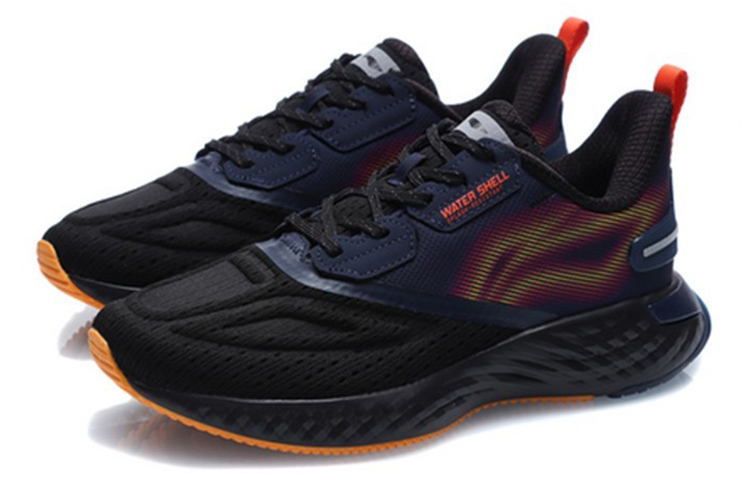Lookbook Li-Ning Cloud 5 'Black Orange Blue' AGLR253-1