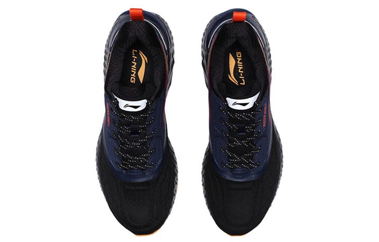 Shop Li-Ning Cloud 5 'Black Orange Blue' AGLR253-1