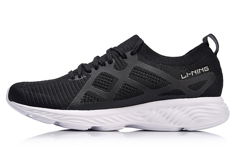 Li-Ning Cloud III Knit Low 'Black and White' ARHN023-6