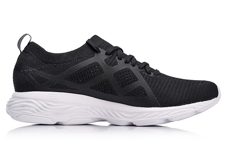 Order Li-Ning Cloud III Knit Low 'Black and White' ARHN023-6