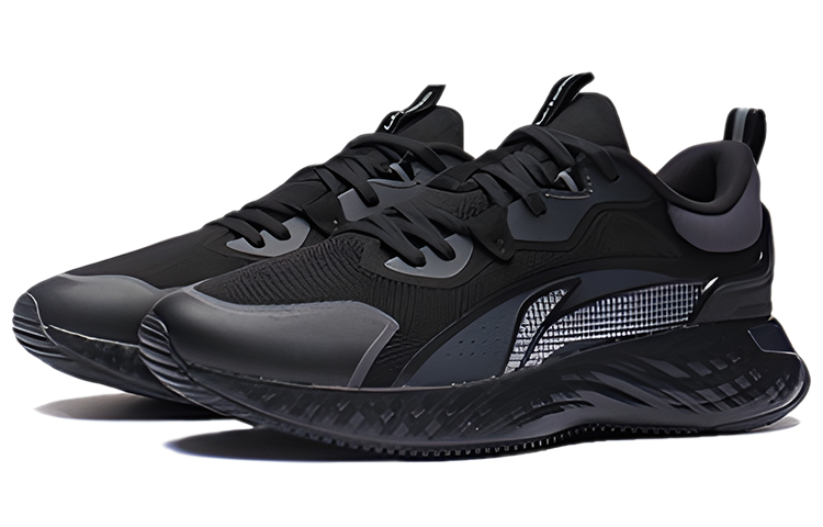 Lookbook Li-Ning Cloud Shield 'Hitam' AGLS211-1