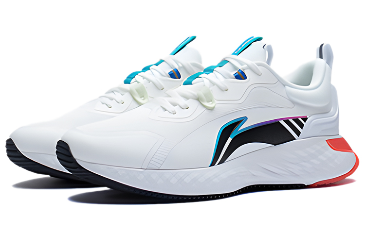 Lookbook Li-Ning Cloud Shield 'Putih Hijau Merah' AGLS211-3