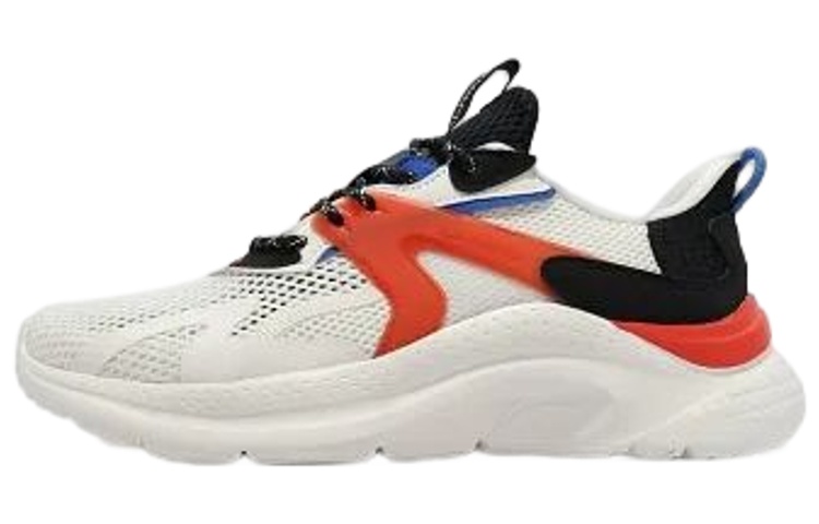 Li-Ning Clouds 'White Bright Eggplant Red' AGLR033-2