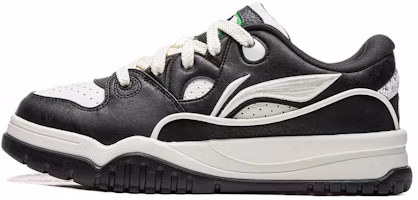Li-Ning CNY Retro Classic Low-Top Sneakers Black/White Lightweight Casual Shoes AGCW011-2 Li-Ning CNY Retro Classic Low-Top Sneakers Black/White Lightweight Casual Shoes AGCW011-2