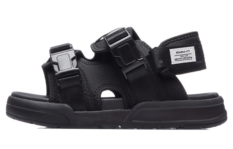 Buy 李宁可口可乐凉鞋“黑色” AGLR019-1