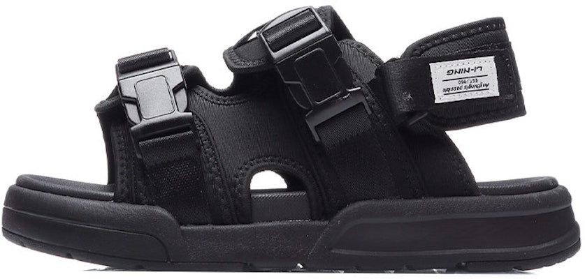 Li-Ning Coca Sandals 'Black' AGLR019-1 Buy Li-Ning Coca Sandals 'Black' AGLR019-1