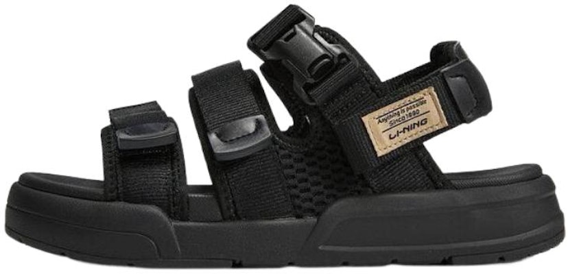 Li-Ning Coca Sandals 'Black' AGUT009-1 Buy Li-Ning Coca Sandals 'Black' AGUT009-1