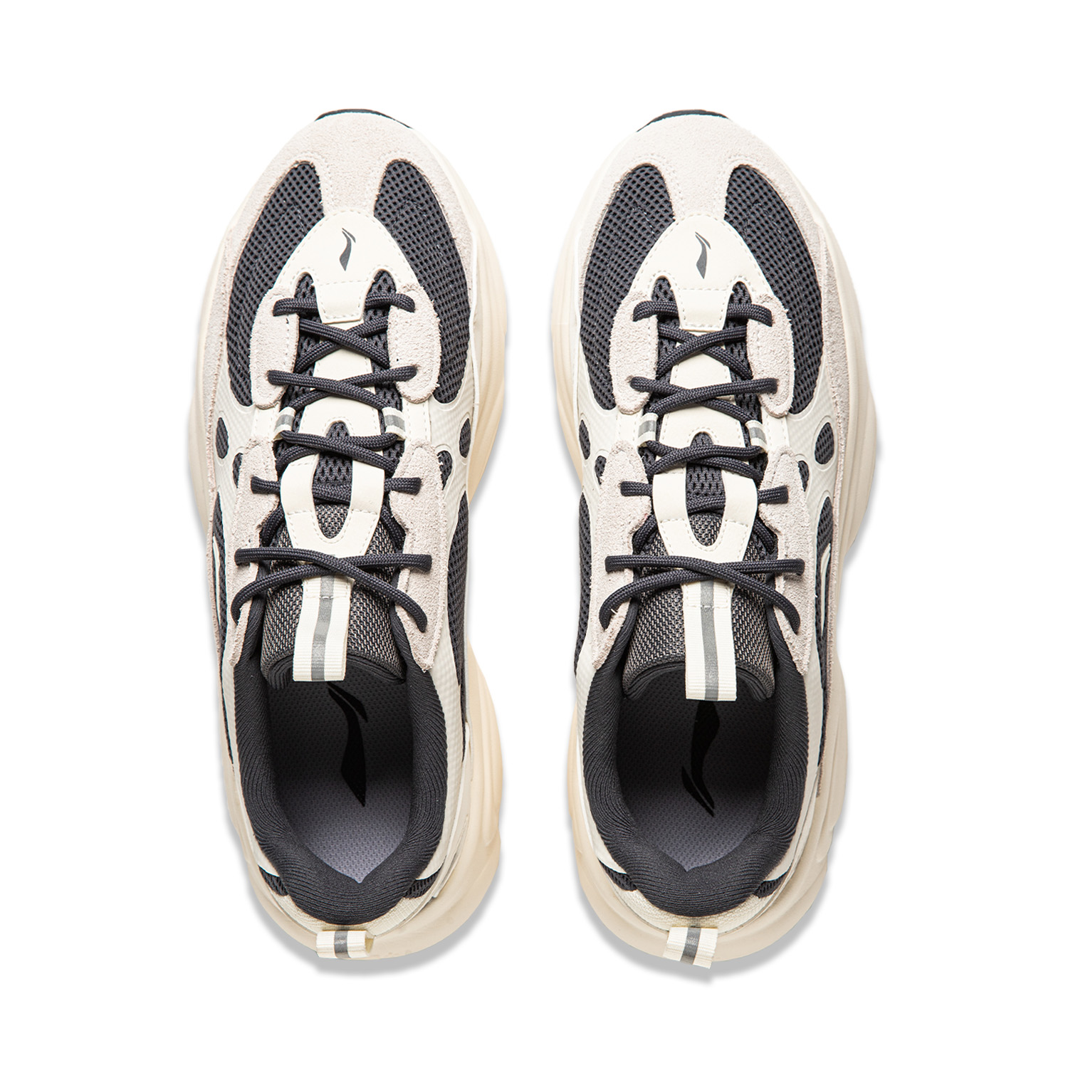 Shop Li-Ning Coconut Milk 2.0 ''Crème Wit Zwart'' AGCU249-1