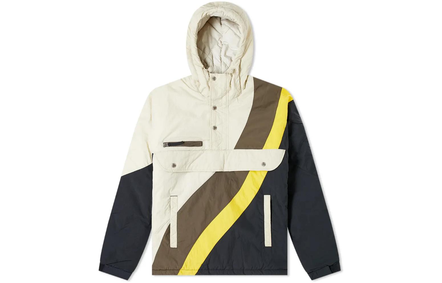 Li-Ning Color Block Thick Pullover Hoodie Jacket Men’s Multicolor AJMQ723-1