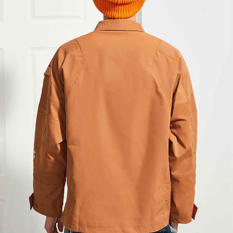 Shop Li-Ning Colorblock Long Sleeve Stand Collar Jacket AFDR275-2