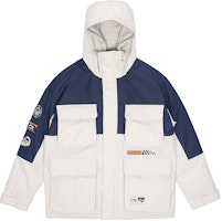 Li-Ning Colorblock Multi-Pocket Hooded Down Jacket - Winter Fashion Series AYMS265-2 Li-Ning Colorblock Multi-Pocket Hooded Down Jacket - Winter Fashion Series AYMS265-2