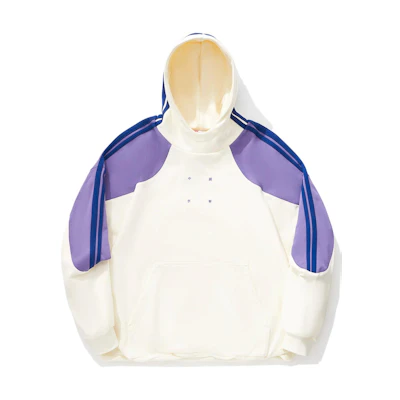 Li-Ning Colorblock Oversized Hoodie Unisex Off-White AWDU341-1