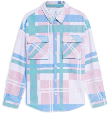 Li-Ning Colorblock Plaid Loose Jacket Unisex Couple Style Blue AFDS205-1 Order Li-Ning Colorblock Plaid Loose Jacket Unisex Couple Style Blue AFDS205-1