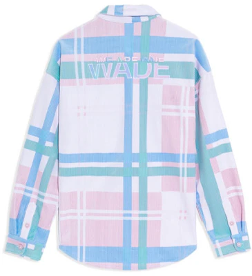 Li-Ning Colorblock Plaid Loose Jacket Unisex Couple Style Blue AFDS205-1 Lookbook Li-Ning Colorblock Plaid Loose Jacket Unisex Couple Style Blue AFDS205-1