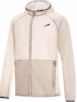 Li-Ning Colorblock Zip Hoodie Jacket - Moonlight Gray Running Series AFDT183-5