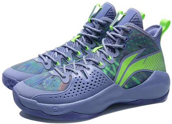 李寧 音速 Combat Hi 減震防滑耐磨 中幫實戰籃球鞋 淺鳶尾藍 Shop 李寧 音速 Combat Hi 減震防滑耐磨 中幫實戰籃球鞋 淺鳶尾藍