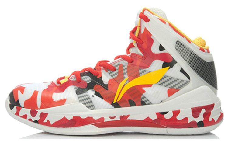 Li-Ning CMFT Basketball Sneakers 'White Red'