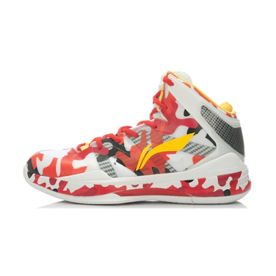 Li-Ning CMFT Basketball Sneakers 'White Red'