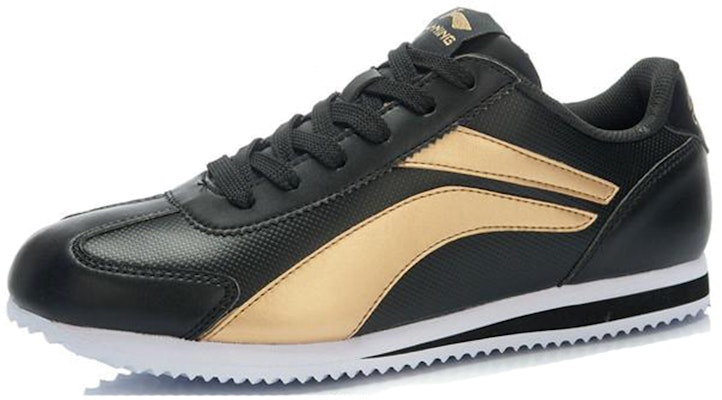 LiNing李寧 舒適透氣 耐磨休閒運動鞋 黑金 Lookbook LiNing李寧 舒適透氣 耐磨休閒運動鞋 黑金