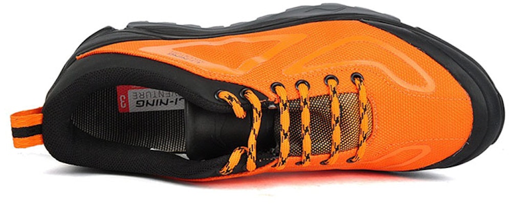 Li-Ning Comfort Breathable 'Black Orange' AEHJ011-1 Shop Li-Ning Comfort Breathable 'Black Orange' AEHJ011-1