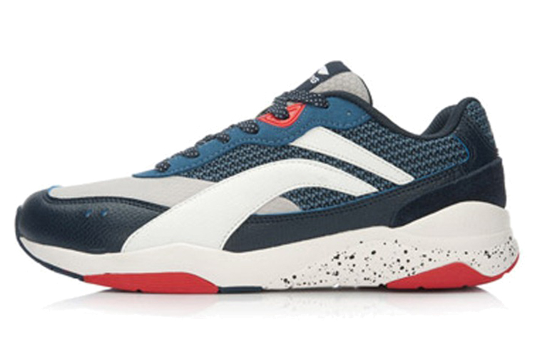 Li-Ning Comfort Breathable 'Black White Grey Blue' ALCL071-1