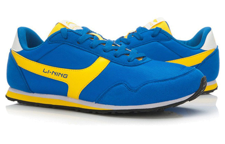 Lookbook Li-Ning Comfort Breathable 'Biru Kuning Putih' ALCK059-6