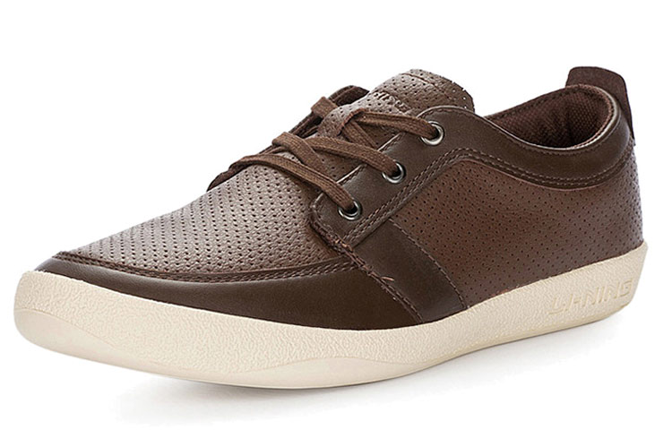 Lookbook Li-Ning Nyaman Bernafas 'Abu-abu Chestnut' ACEG055-1