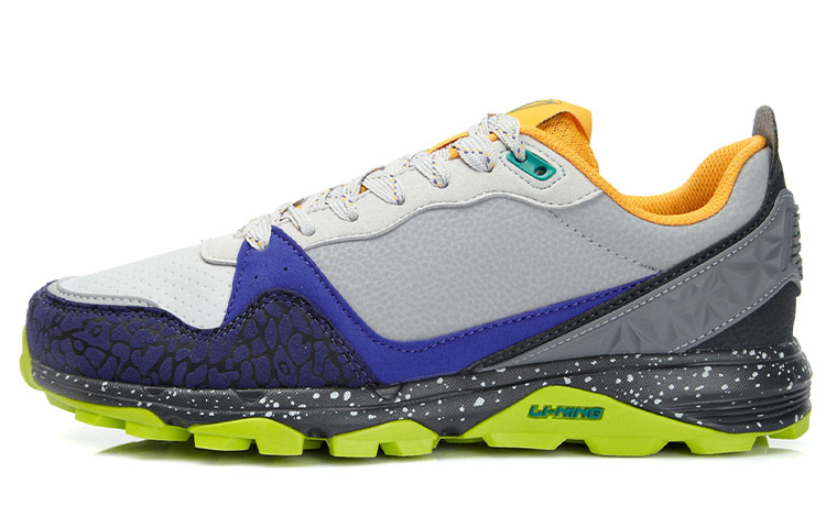 Li-Ning Comfort Breathable 'Grey Blue Green' ALTK027-1