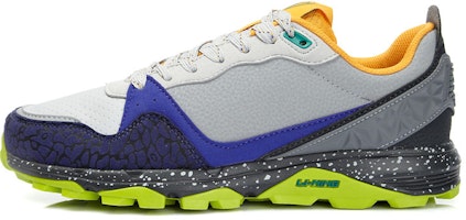 Li-Ning Comfort Breathable 'Grey Blue Green' ALTK027-1 Li-Ning Comfort Breathable 'Grey Blue Green' ALTK027-1