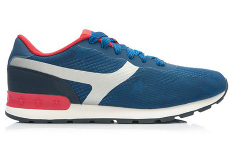 Order Li-Ning Kenyamanan Bernapas 'Biru Tua' ALCK111-1