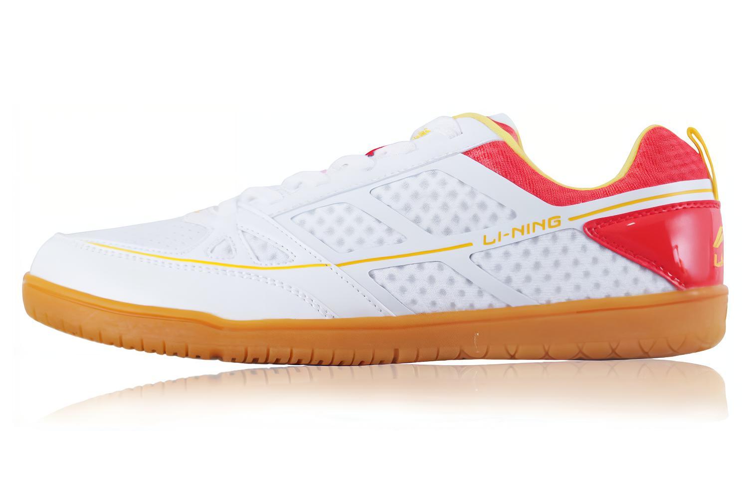 Buy 李寧快適通気「白オレンジ」 ASNJ003-1