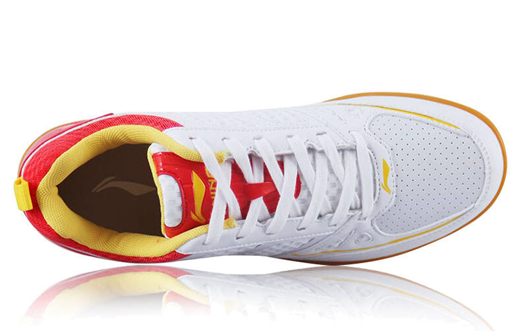 Lookbook 李寧快適通気「白オレンジ」 ASNJ003-1