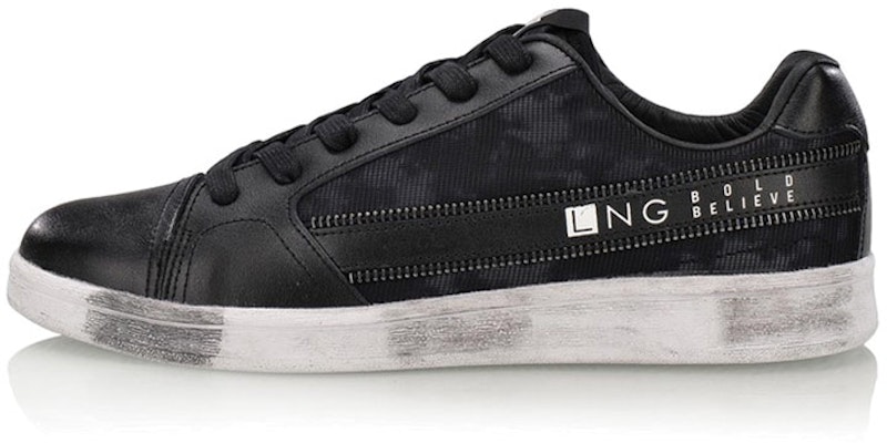 Li-Ning Comfort Breathable Casual Board Shoe 'Black White' LLAN007-1 Buy Li-Ning Comfort Breathable Casual Board Shoe 'Black White' LLAN007-1
