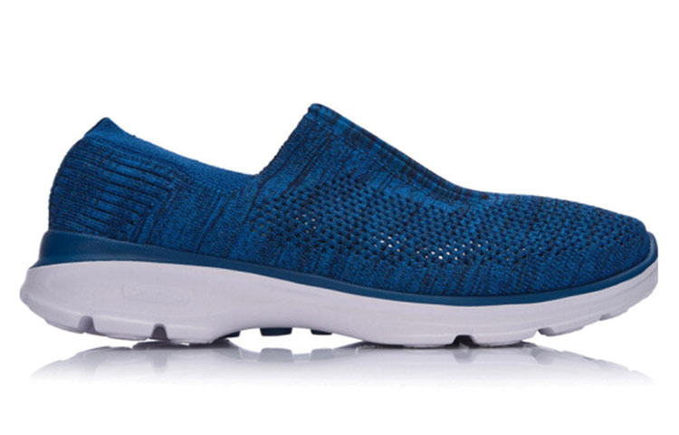 Order Li-Ning Comfort Ademend Casual Running Schoenen ''Blauw Wit'' AGCM101-2