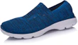 Lookbook Li-Ning Comfort Ademend Casual Running Schoenen ''Blauw Wit'' AGCM101-2