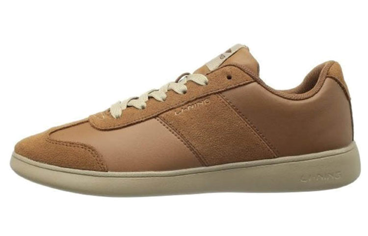 Li-Ning Comfort Breathable Casual Running Shoe 'Brown' ALCJ055-1