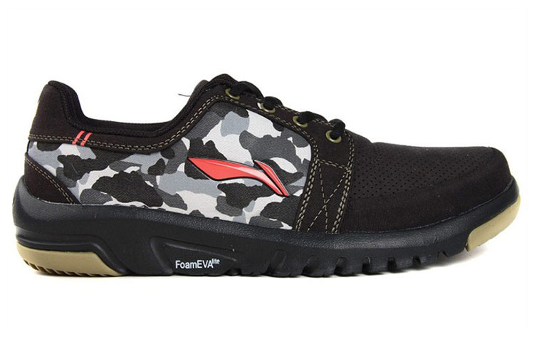 Order Chaussure de Running Décontractée Respirante Li-Ning ''Gris Noir''. AHTG013-1