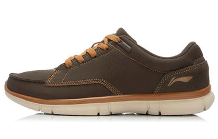 Li-Ning Comfort Breathable Casual Running Shoes 'Brown' ACGJ045-3