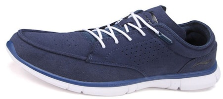 Li-Ning Comfort Breathable Casual Running Shoes 'Deep Blue White' ACGJ039-4 Li-Ning Comfort Breathable Casual Running Shoes 'Deep Blue White' ACGJ039-4