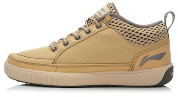 Li-Ning Comfort Breathable Casual Skate Shoes 'Beige' AHTJ003-2 Li-Ning Comfort Breathable Casual Skate Shoes 'Beige' AHTJ003-2