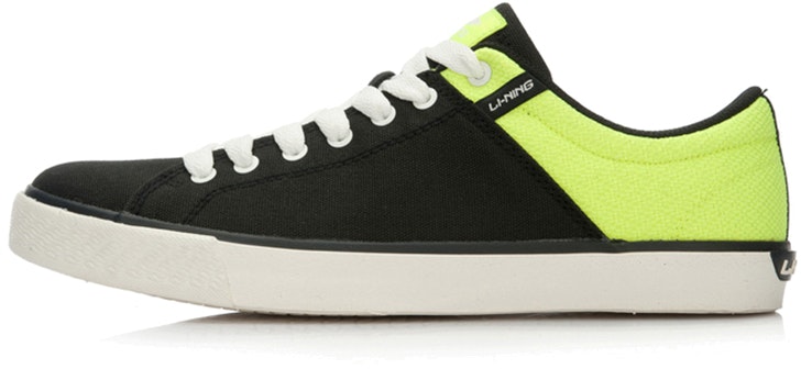 li-ning-comfort-breathable-casual-skate-shoes-black-white-green-alal-087-1