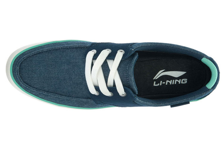 Li-Ning CMFT Breathable Casual Skate Shoes 'Blue White' 圖 4