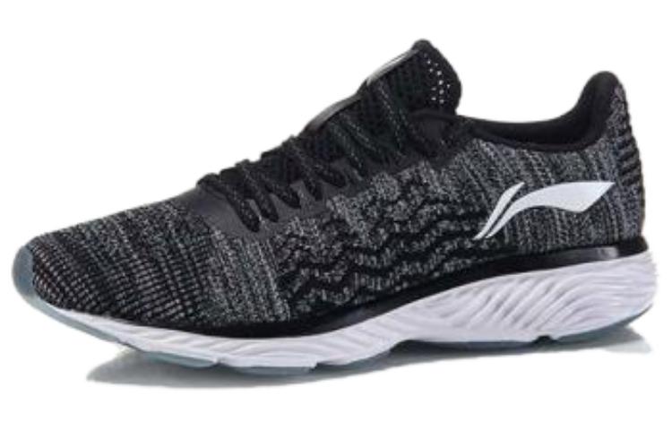 Lookbook 李寧快適通気ローカット「黒灰」 ARHM077-2