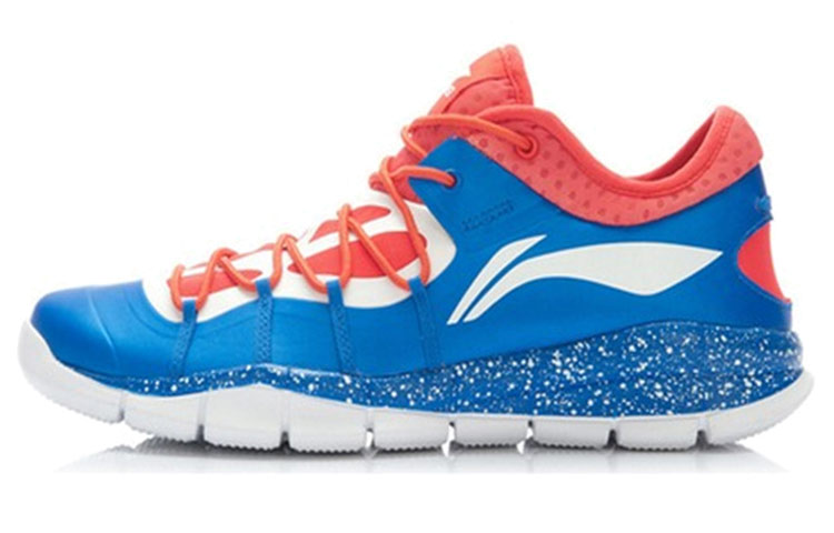 Li-Ning CMFT Breathable Low-Top 'Blue White Orange'