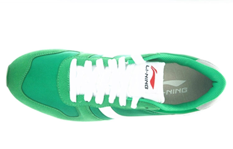 Lookbook Li-Ning Comfort Ademend Lage Schoen ''Lan Groen'' ALKJ017-2