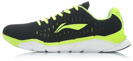Li-Ning Comfort Breathable Low-Top Running 'Black Green' ARBJ019-1 Li-Ning Comfort Breathable Low-Top Running 'Black Green' ARBJ019-1