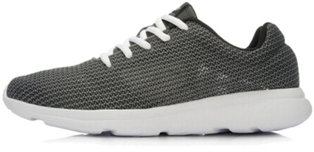 李宁 舒適透氣耐磨 低幫休閒跑步鞋 白灰 Buy 李宁 舒適透氣耐磨 低幫休閒跑步鞋 白灰